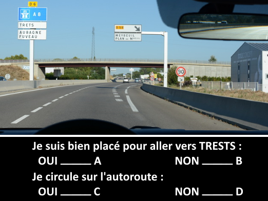 Question tests examen code de la route 2016 exemple 1