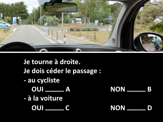 Question tests examen code de la route 2016 exemple 4