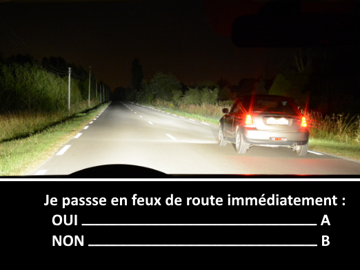 Question tests examen code de la route 2016 exemple 2